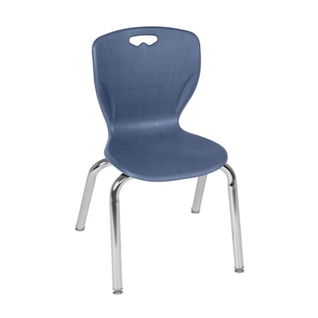 Regency Regency 15 in Learning Classroom Chair (8 pack)- Navy Blue 4520NV8PK